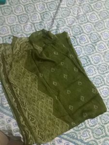 Green salwar suit