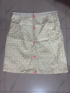 Embroidered Hakoba Mini Skirt