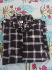 Classic Plaid Button-Up Shirt