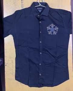 Black In Colour For Causal ,  Party Wear Shirt