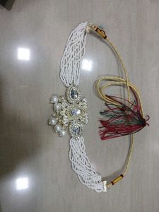 Elegant White Pearl Choker Necklace