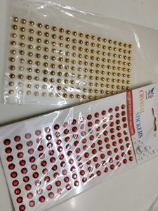 Crystal & Bead Stickers Set