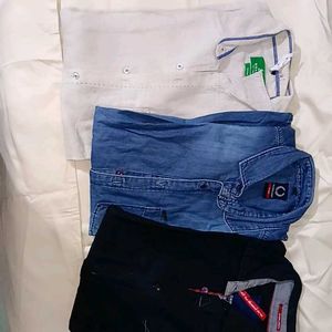 Set of 3 Stylish Casual Shirts