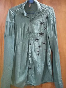 Green Long Sleeve Shirt