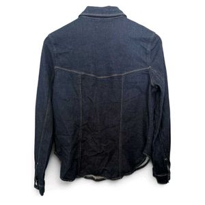 Mango Dark Wash Denim Shirt
