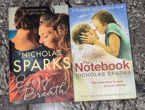 Nicholas Sparks Books: The Notebook & Every Breath