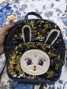 Sparkly Sequin Bunny Backpack