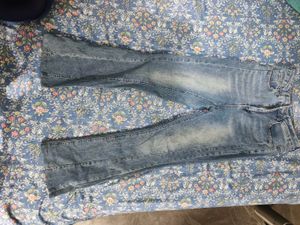 Women's Blue Wash Flare Jeans