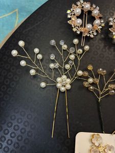 Pearl &amp; Crystal Hair Accessories Set