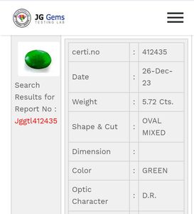 Combo Of Two Gemstone( panna)