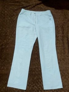 Classic Light Blue Women's Trousers