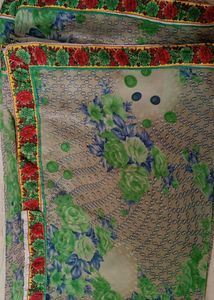 Floral Print Saree
