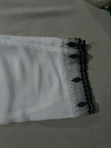 White Embroidered Kurta Set
