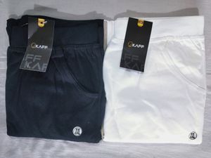 Women Leggings Black & White (Pack Of 2)