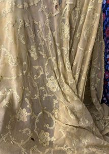 hand Embroidered Chikankari saree