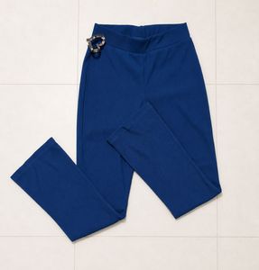 Bootcut blue Flared Pants with Top
