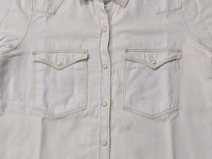 ZARA Classic White Denim Shirt