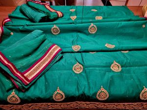 Eid Unstitched 3pc Salwar Kameez Material