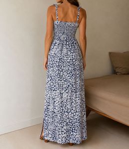 summer floral slip maxi dress (brand new)