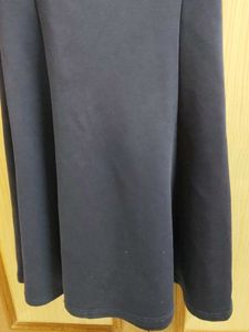 peacock Blue long fish cut gown
