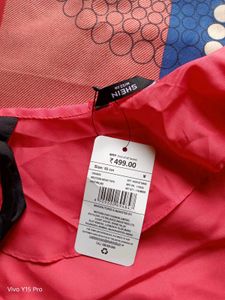 Red Ruffle One-Shoulder Top