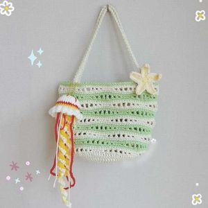 Crochet Ocean Waves Bag