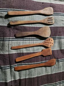 Wooden Kitchen Utensil Set