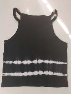 Cherokee Tie-Dye Graphic Tank Top