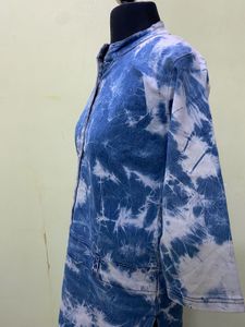 stretchable Tie-Dye Kurta