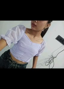 2 Chic Puff Sleeve Top &amp; Floral to
