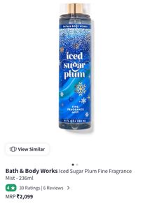 Sale😍Bath &amp; Body Works Iced Sugar Plum Full Bottl