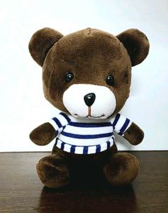 Striped Shirt Teddy Bear