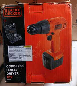 Black+Decker 12V Cordless Drill/Driver