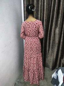 Boho Floral Maxi Dress
