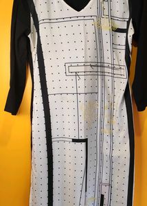 Black And White Kurti
