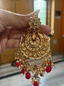Earrings Plus Maang Tika