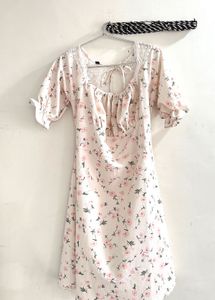 Floral Mini Dress - So Cute!