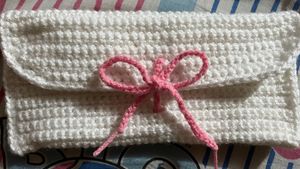 Handmade Crochet Pouch(1 piece)