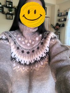 Cozy Fair Isle Turtleneck Sweater