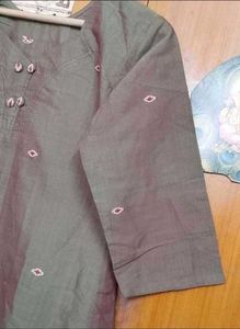 Olive Green 3 Piece  Salwar Suit