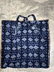 Stylish Blue Printed Sleeveless Dress