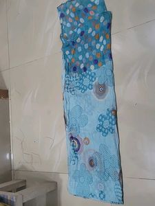 Light Blue Floral Print Dupatta