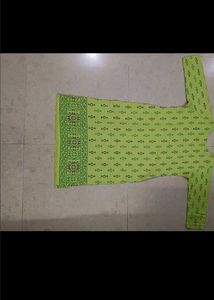 Kurti Top - Bright Green