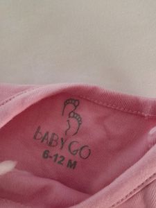 Pink Embroidered Dungaree Set (Girl's)
