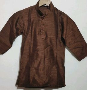 Brown 🟤Bajirao Style Kurta Set 3- 4 Year Boy