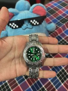 Rolex submariner replica (floral pattern)