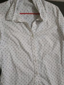 Polka Dot Shirt Dress