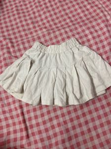Cute Cherry Pleated Skirt