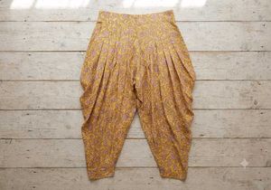 Yellow Floral patiala salwar