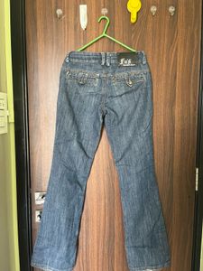 Bootcut Denim Jeans Y2k